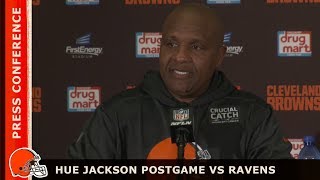 Hue Jackson Postgame Press Conference vs Ravens