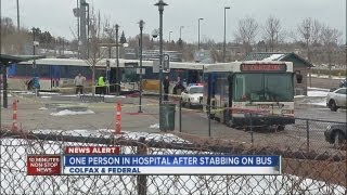Stabbing on RTD bus