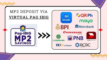 How to deposit or pay your MP2 Savings Account using QR Code via Virtual Pag IBIG