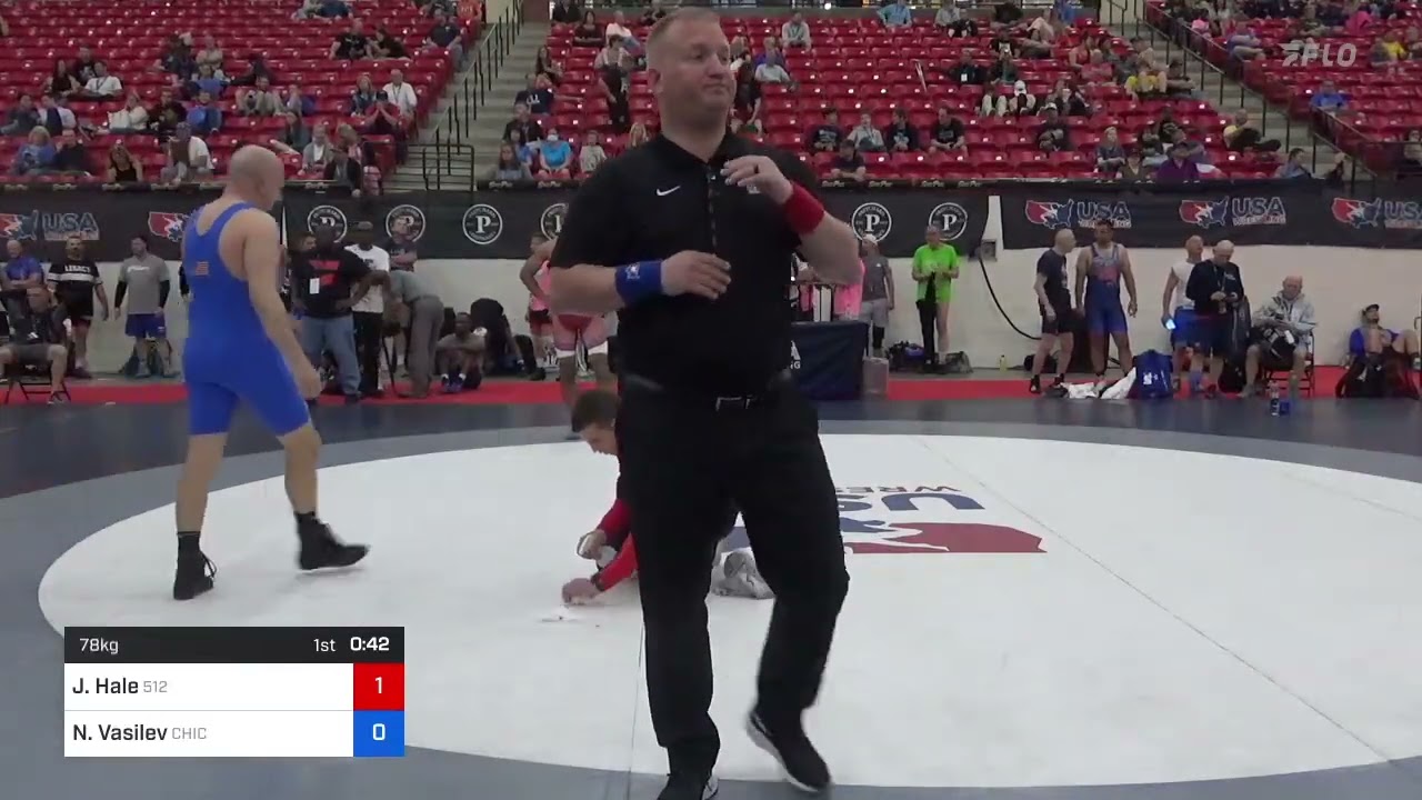 78 Kg 5th Place - Justin Hale, 512 Outlaw Wrestling Vs Nikolay Vasilev, Chicago Wrestling Club 2cb