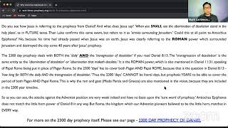 Mark Lastimoso | Bible Proofs Why Antiochus Epiphanes is NOT the Little Horn of Daniel 8.