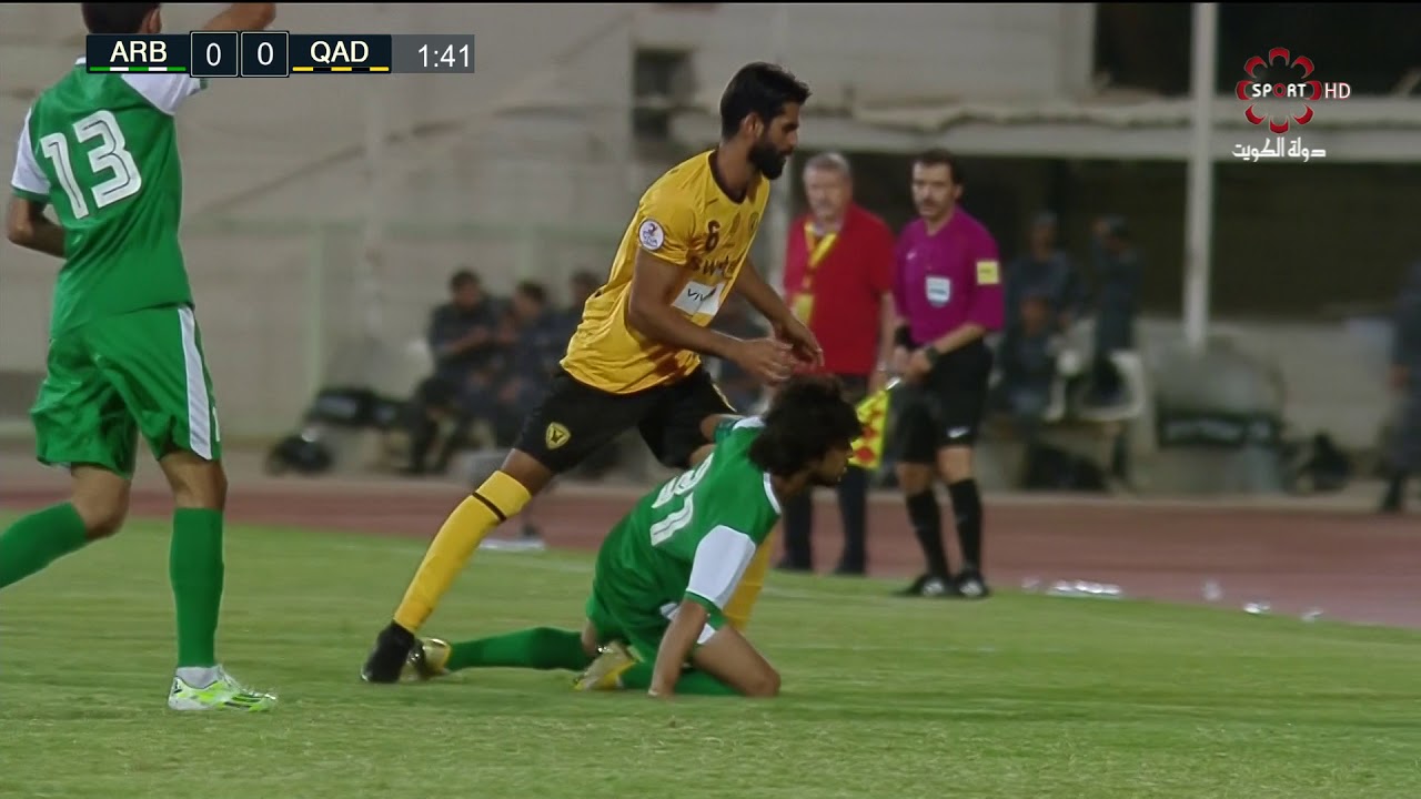 مباراة العربي × القادسية - دوري فيفا الممتاز لكرة القدم  - الاثنين 27 / 8 / 2018