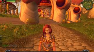 Updated Female Blood Elf Run/Walk Cycle