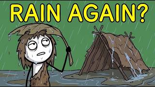 How Did Ancient Humans Survive Endless Rain Without Shelter