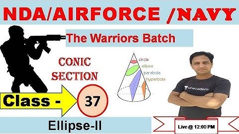Conic Section ( Ellipse-II)  by-Mukesh Sir // @/R.S SIR