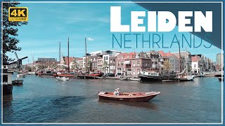 Walking Tour In Leiden  Leiden University  A Beautiful And Unique City  Episode 4  Holland  4k