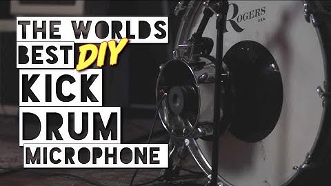 THE WORLDS BEST KICK DRUM MIC (DIY SUBKICK)