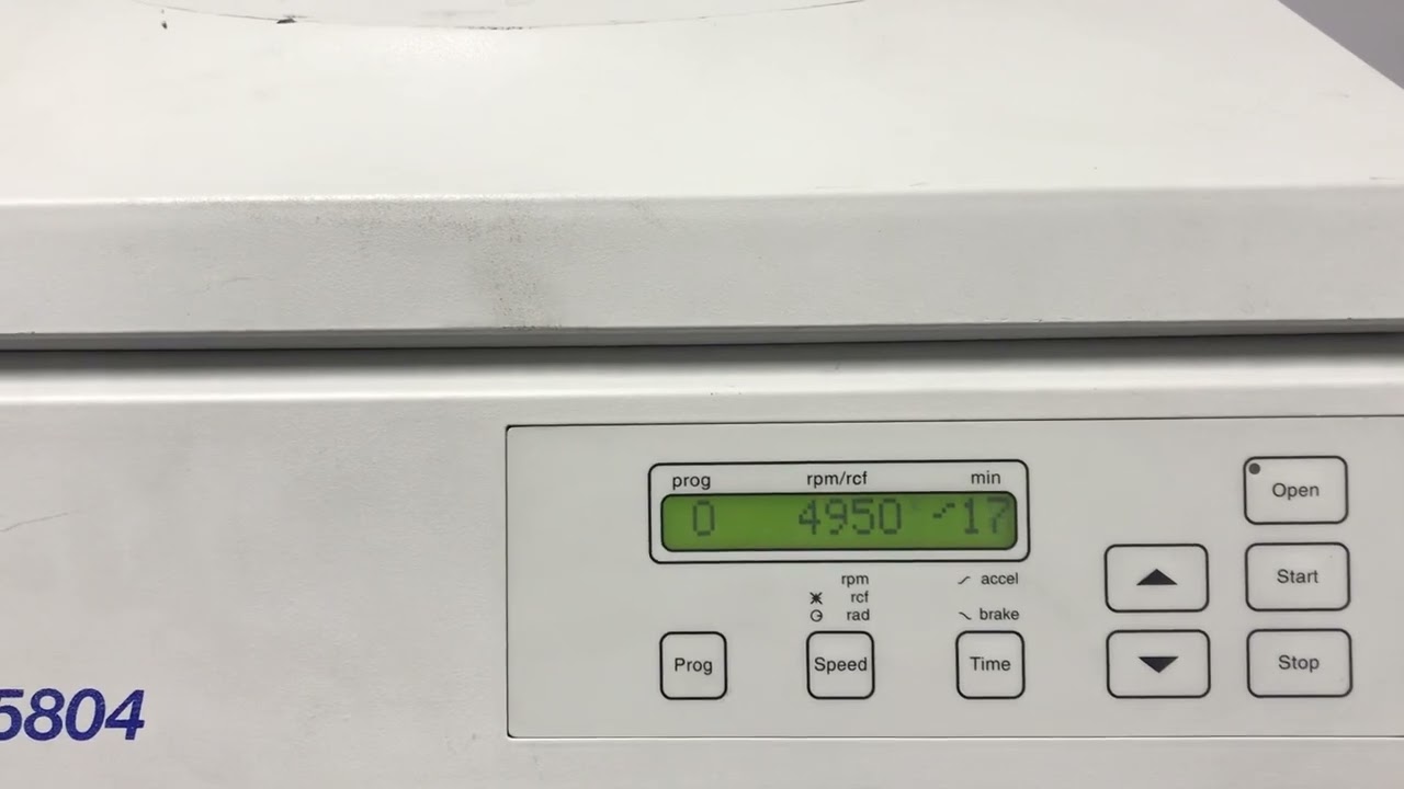 Eppendorf 5804 Centrifuge with A 4 44 Rotor