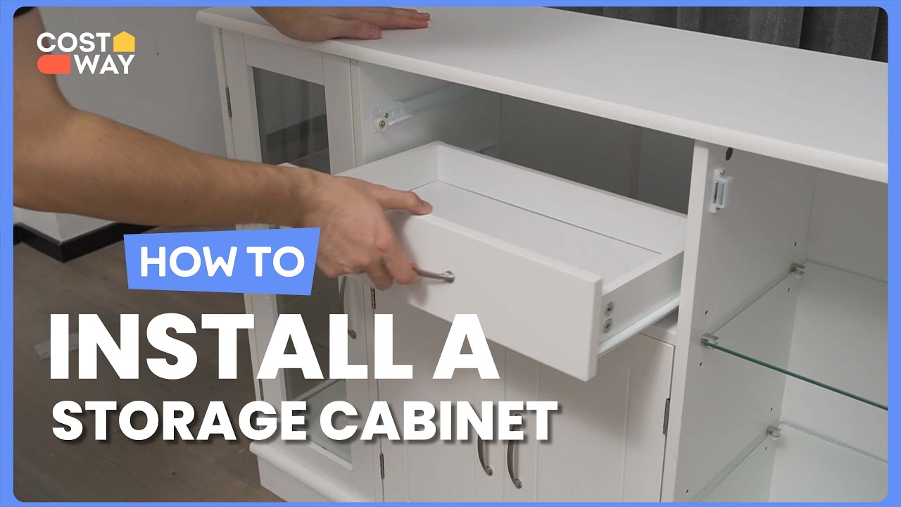 Photo inspiration: Picture Idea: How To Install The Sideboard Buffet Server Storage Cabinet With