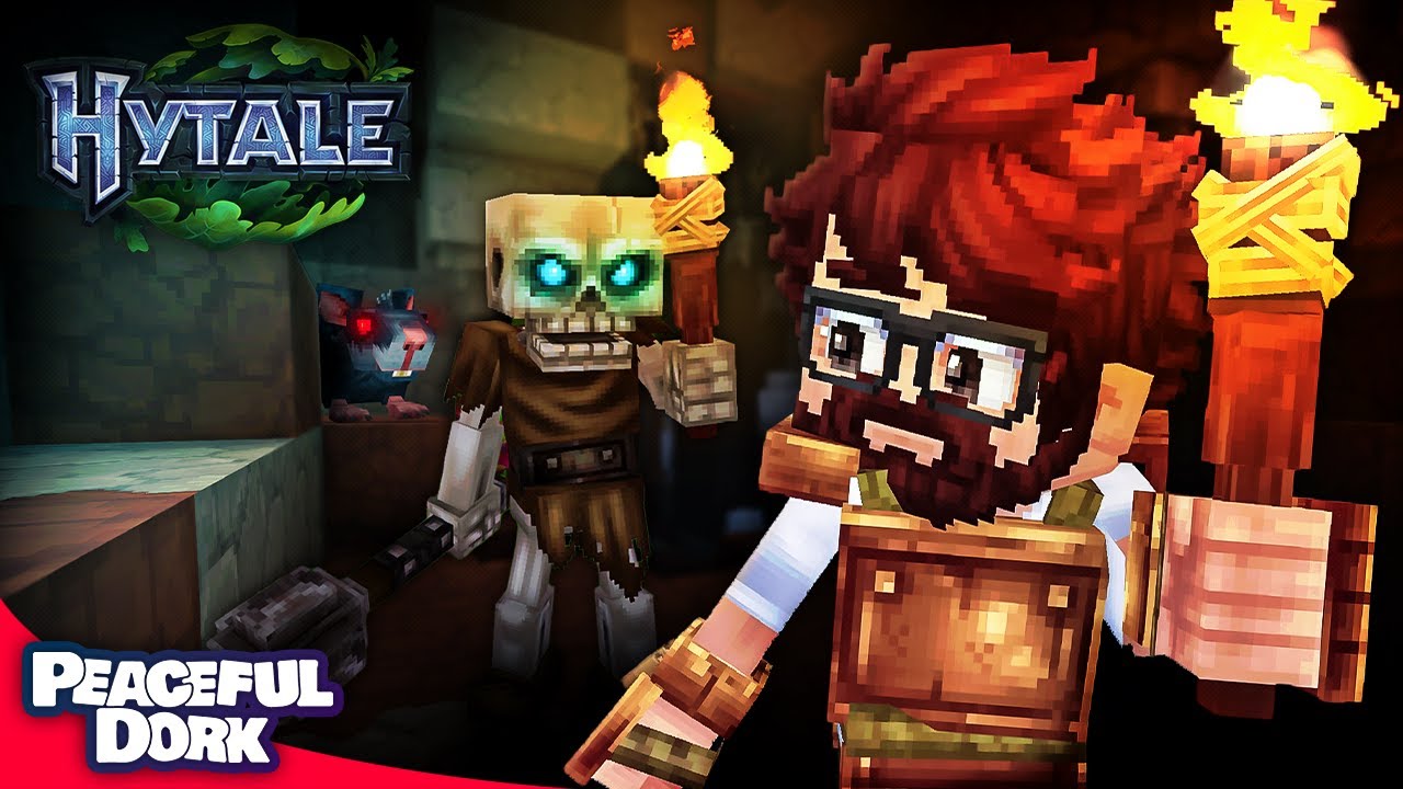 This Cave Adventure in Hytale Nearly Went WRONG! — Copper Armor Upgrade!