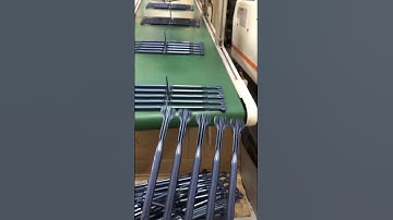 Producing three side toothbrush handle now #manufacturing #3sidedtoothbrush #goodthing