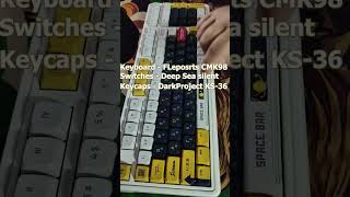 FLesports CMK98 Deepsea silent typing sound