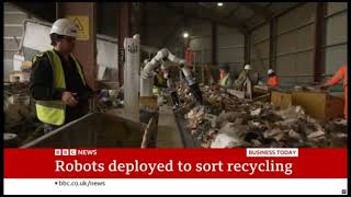 In a recent BBC segment on automated recycling, RealMan robotics are operating in a live facility