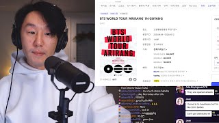 BTS ARIRANG GOYANG CONCERT TICKETING