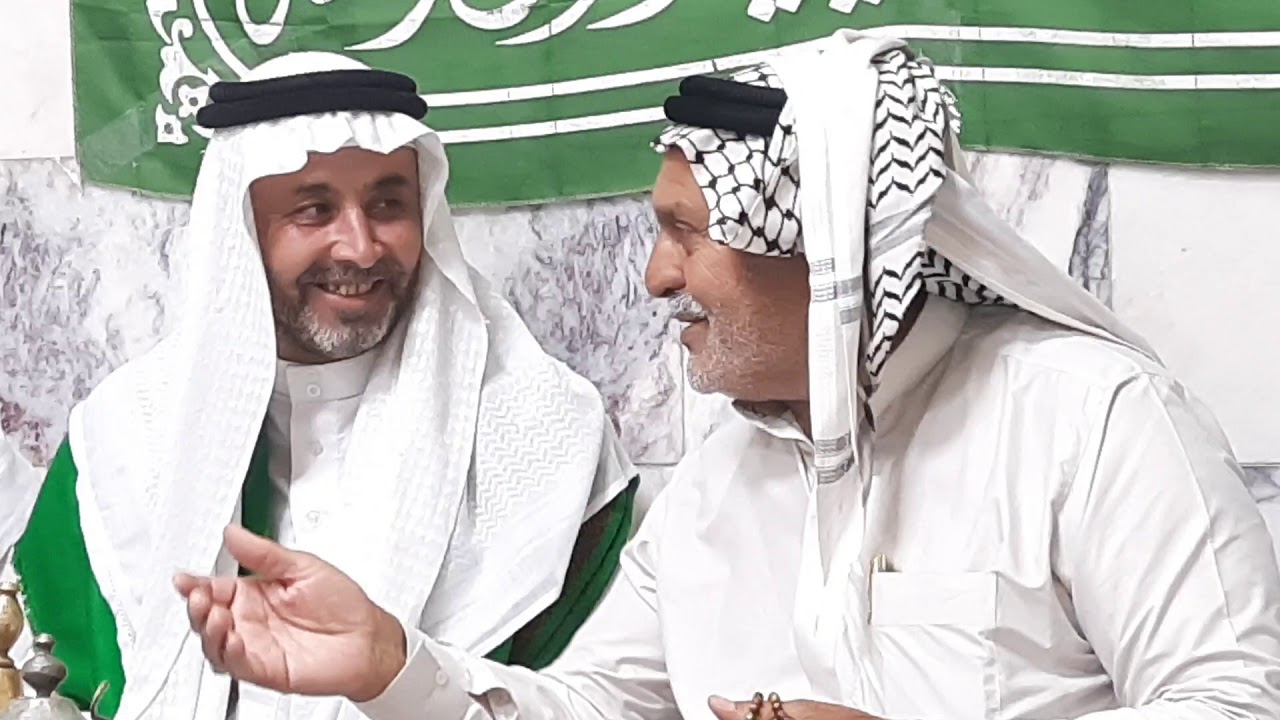 لقاءنا بجدي الشيخ محمد الشيخ عبد الوهاب أبو خمرة الرفاعي(قدس) في تكية البوخمرة الرفاعيه في بغداد