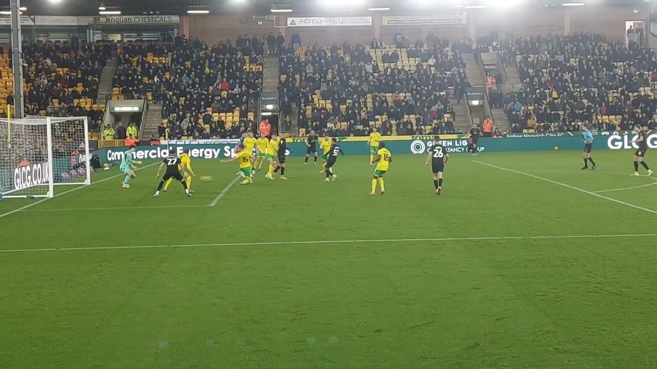 Filip Krastev goal 90 + 5 min last gasp equaliser for Oxford Utd v Norwich City 25/11/25 