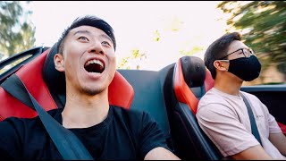 Picking Up My Friend From the Airport in a Lamborghini