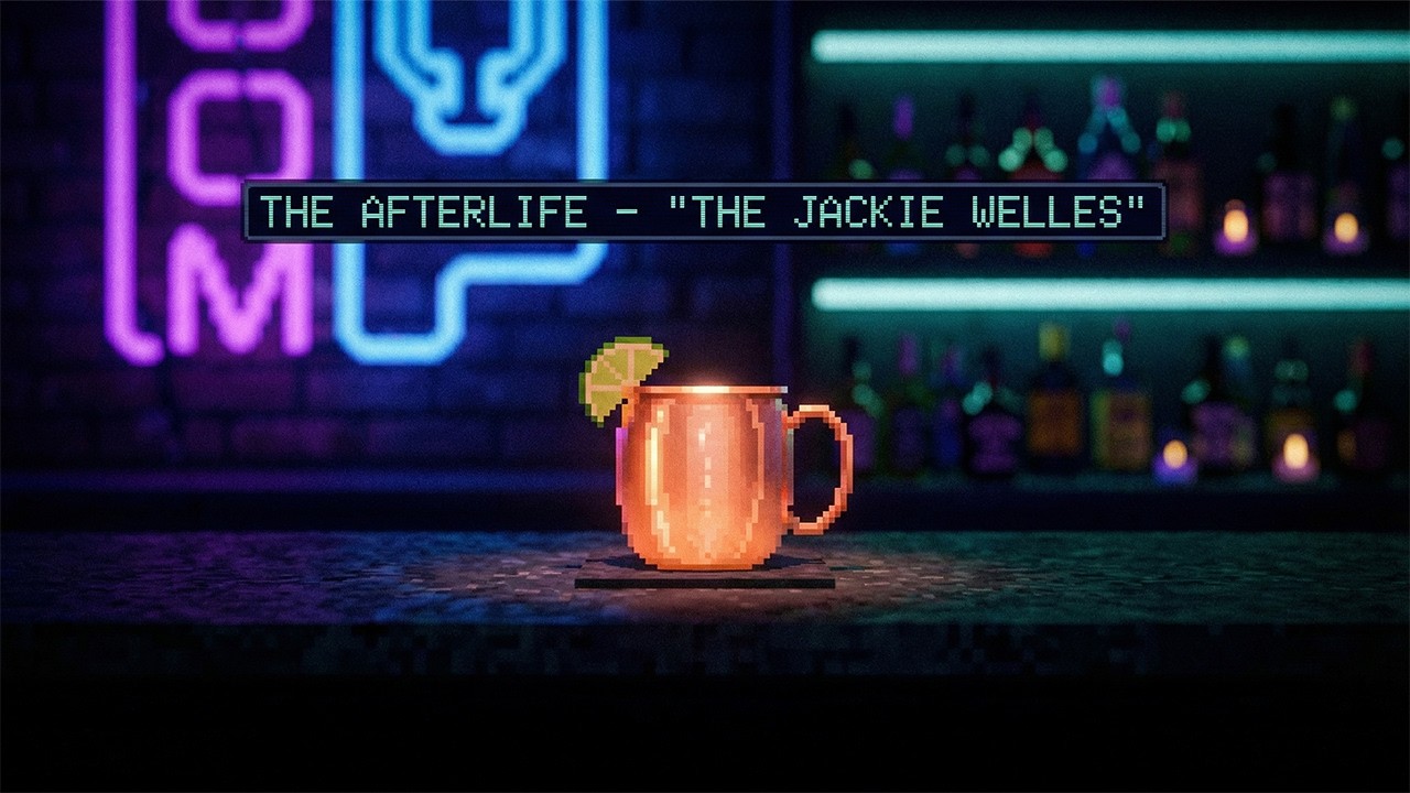 the jackie welles. 🍹 afterlife bar ambience