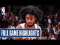 HAWKS at BULLS | Coby White Catches FIRE in Chicago | 2019 NBA Preseason