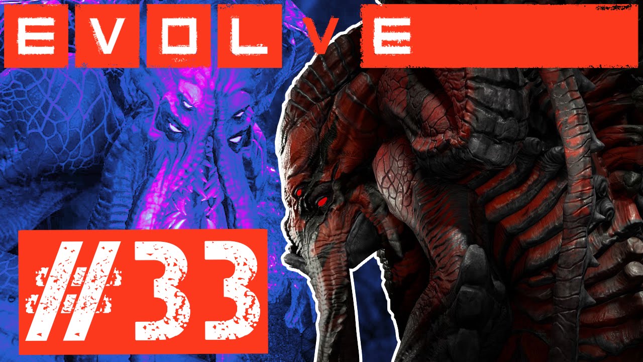 Evolve: Savage Kraken Skin All Stages