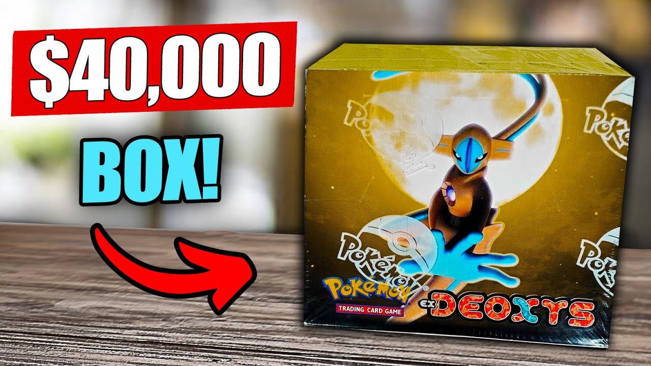 Authenticating A $40,000 Pokemon Booster Box - Ex Deoxys