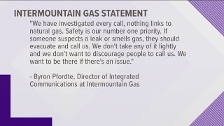 Residents reporting gas smell, Intermountain Gas says no leak was found