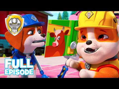 Rubble & Crew: The Crew Builds a Train Station | Full Episode | PAW Patrol