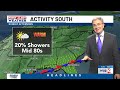 FIRST ALERT WEATHER DAY for Monday’s rain and storms; rain possible this weekend