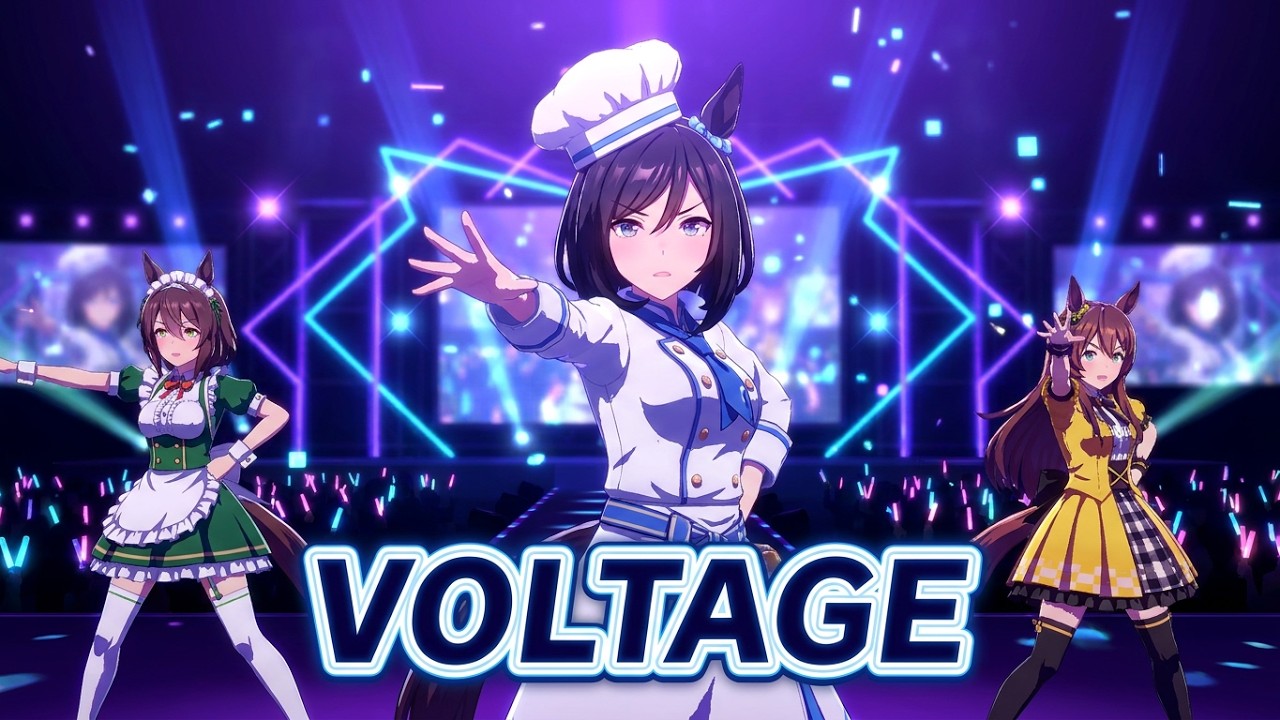 ウマ娘】ライブ（エイシンフラッシュ）VOLTAGE - YouTube