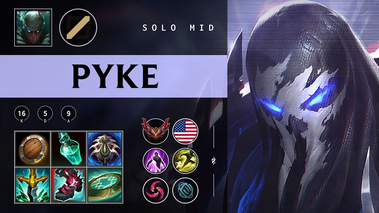 Pyke Mid vs Vex - NA Grandmaster Patch 25.23
