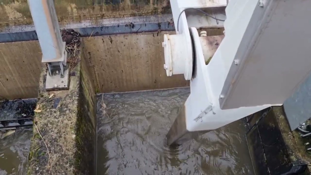 Hochwasser an der Altmühl. 