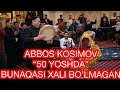 Abbos kosimov 50 yos.a  yubiley  toliq versia  doira doyra frame drum  darbuka tabla  uznews
