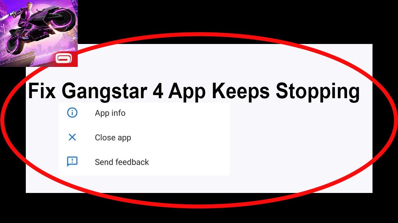 Fix Gangstar 4 Keeps Stopping Gangstar 4 Crash Issue Gangstar