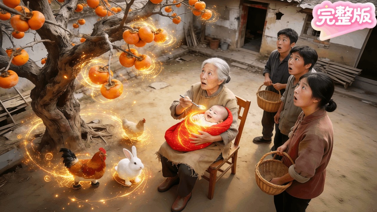 災年逃荒!人人嘲笑老婦人撿回一個賠錢貨女娃!不料竟是天賜福星!千年枯樹一秒長滿果實,雞鴨兔紛紛跳牆而入!從此帶全家逆天改命!#热门短剧 #drama #chinesedrama #精彩影视