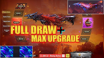 Mythic JAK12 FULL DRAW+MAX UPGRADE+MYTHIC CAMO | COD MOBILE