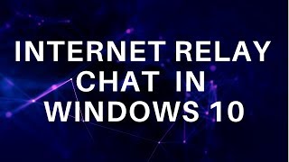 Cygwin & IRSSI Client For Windows 10 Guide For Connecting In IRC