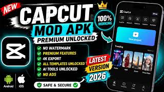 CapCut Pro v18.7.0 | VIP Unlocked Latest Mod | No VPN | Apk | Tested Working Premium | Login Fixed