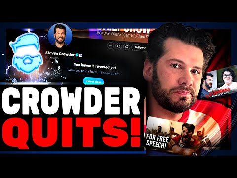 Steven Crowder DELETES All Social Media & Calls On Everyone To Make BIG Change!