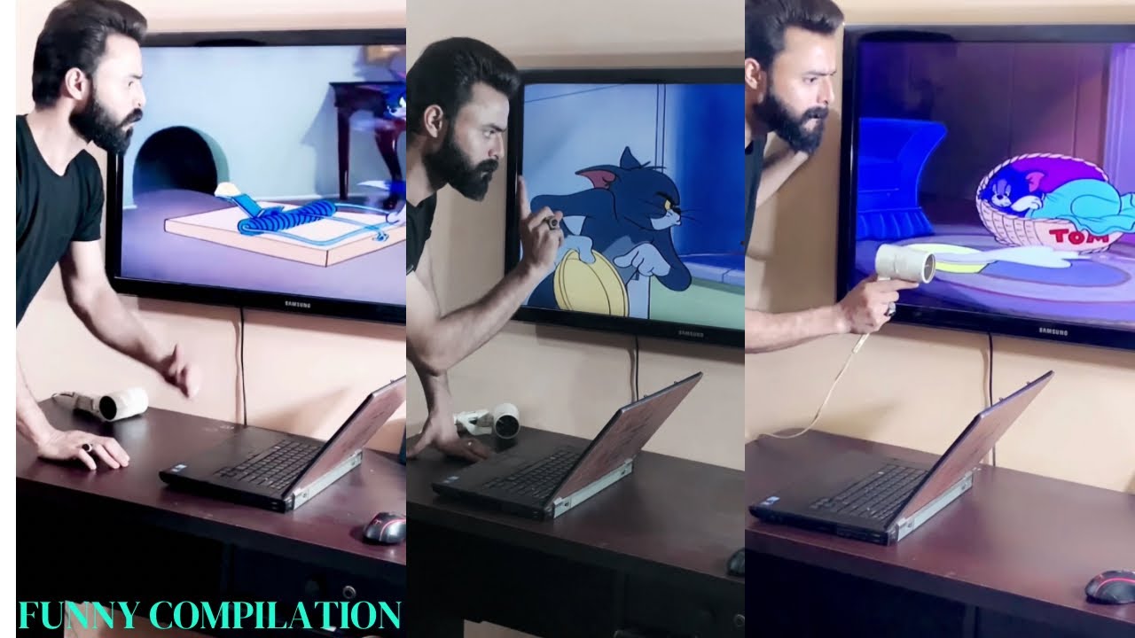 Tom Fail tom and jerry funny Moments fail’s Compilation #1 - YouTube