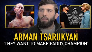 Arman Tsarukyan Says Ufc Wants Paddy Pimblett To Be Champ, Reacts To Win Over Lance Palmer At Raf 5 Resimi