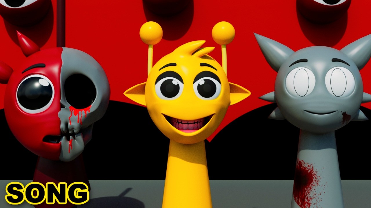 Incredibox Sprunki HORROR Mode Song 3D Animated Music Video - YouTube