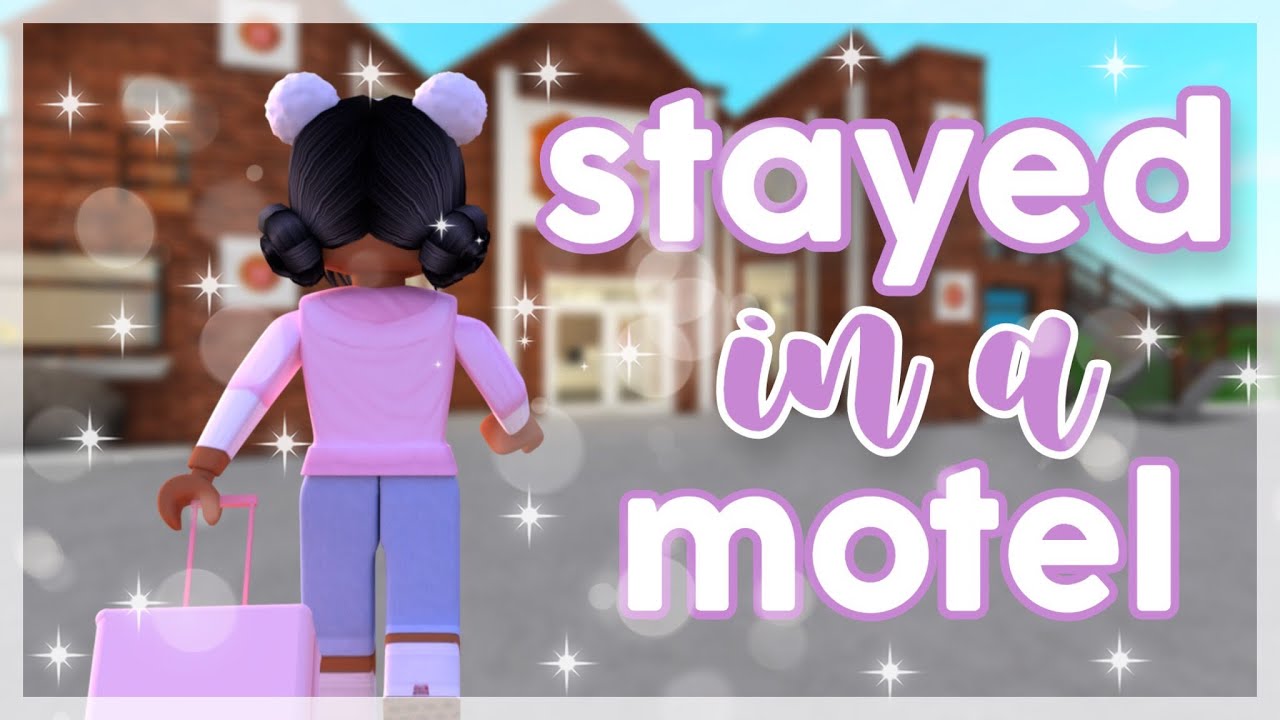 I Got LOST on a Road Trip! (*Stayed in a Motel?!*) | Roblox Bloxburg Roleplay (with voice!)