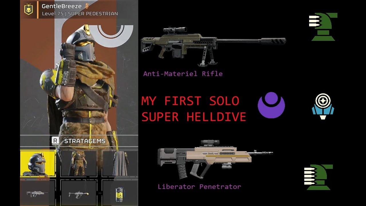 Helldivers 2 Difficulty 10 Super Helldive - Illuminate Solo - Fullclear ...