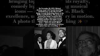 Michael Jackson with Coretta Scott King &amp; Redd Foxx at 1972 NAACP Awards 🕊️🎤 #MichaelJackson