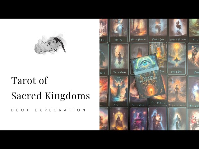 Tarot of Sacred Kingdoms - Deck Unboxing - YouTube