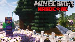Chopping Trees and Landscaping in Hardcore Minecraft