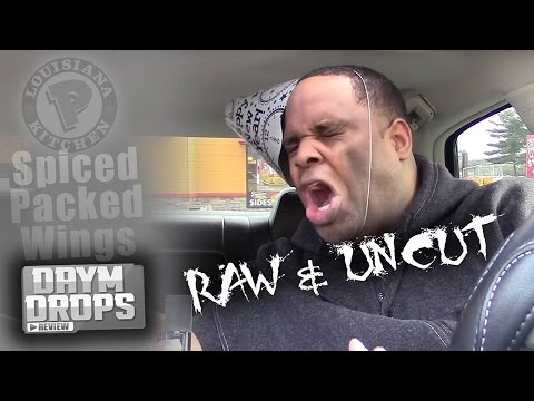 vlogs in spanish Popeyes Spice Packed Wings RAW