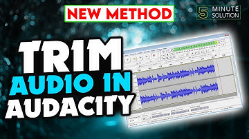 How to trim audio in audacity 2024