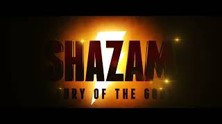 Shazam Fury of the Gods Title Design After Effects & Element 3D