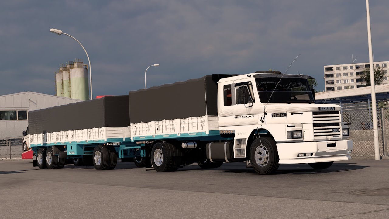 Primer viaje del Equipo gross con el scania 112!